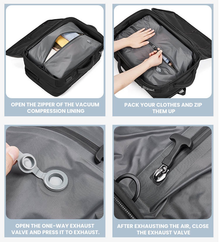 The Aerithon™ Max Backpack by Camel Mountain – 55L, Fits Up To 17" Laptop