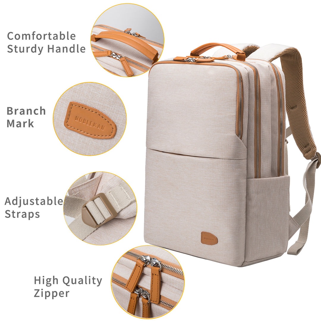 The Prysmis™ Prime Backpack by Camel Mountain – 20L, Fits Up To 15" Laptop