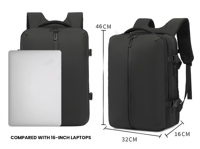The Ytrion™ Advanced Vacuum Backpack by Camel Mountain –  45L, Fits Up To 16" Laptop