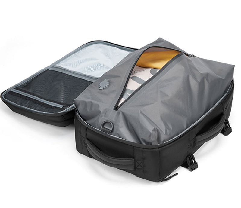 The Quanta™ ProX Vacuum Backpack by Camel Mountain – 35L, Fits Up to 16" Laptop