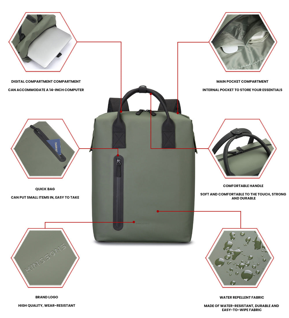 The Trevion™ Xtreme Backpack by Camel Mountain – 14L, Fits Up To 15.6" Laptop
