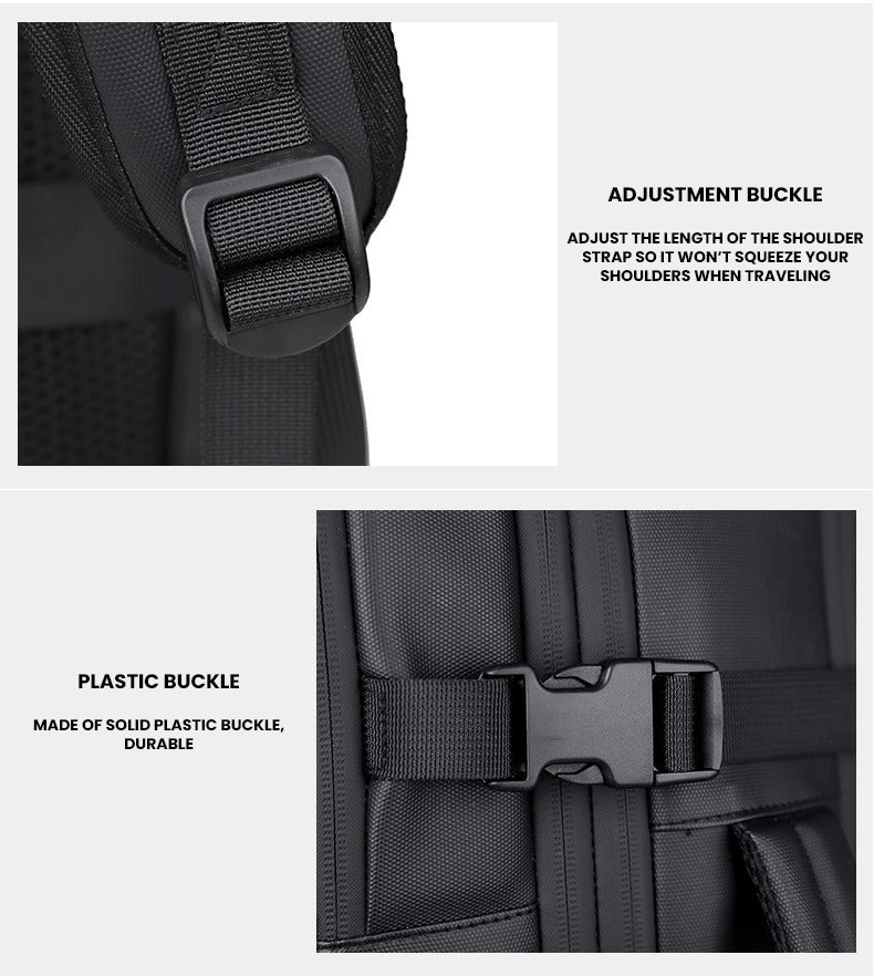 The Valtrex™ ProX Backpack by Camel Mountain –  35L, Fits Up To 16" Laptop