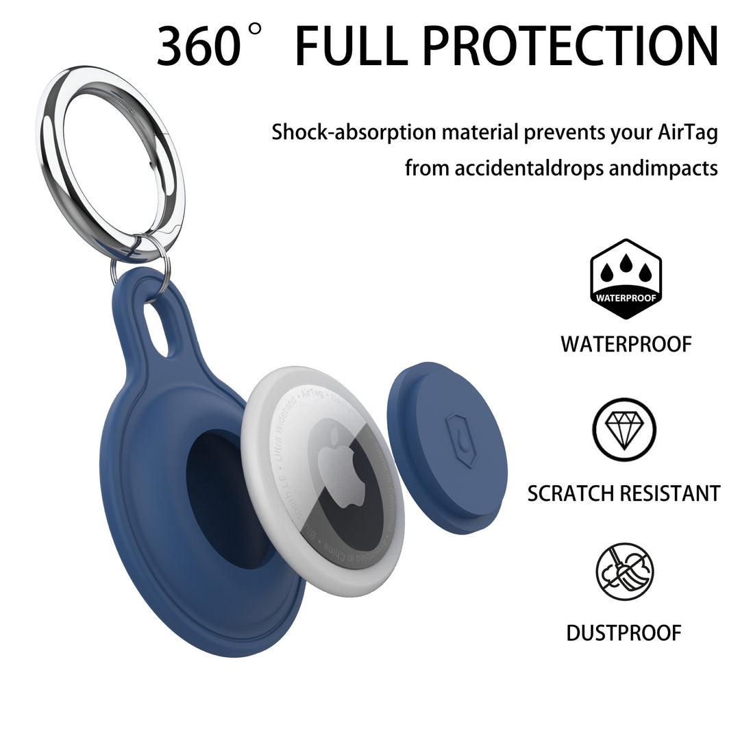 The Pyrionyx™ Apple AirTag by Camel Mountain – 0.12L, Silicone Keychain Case