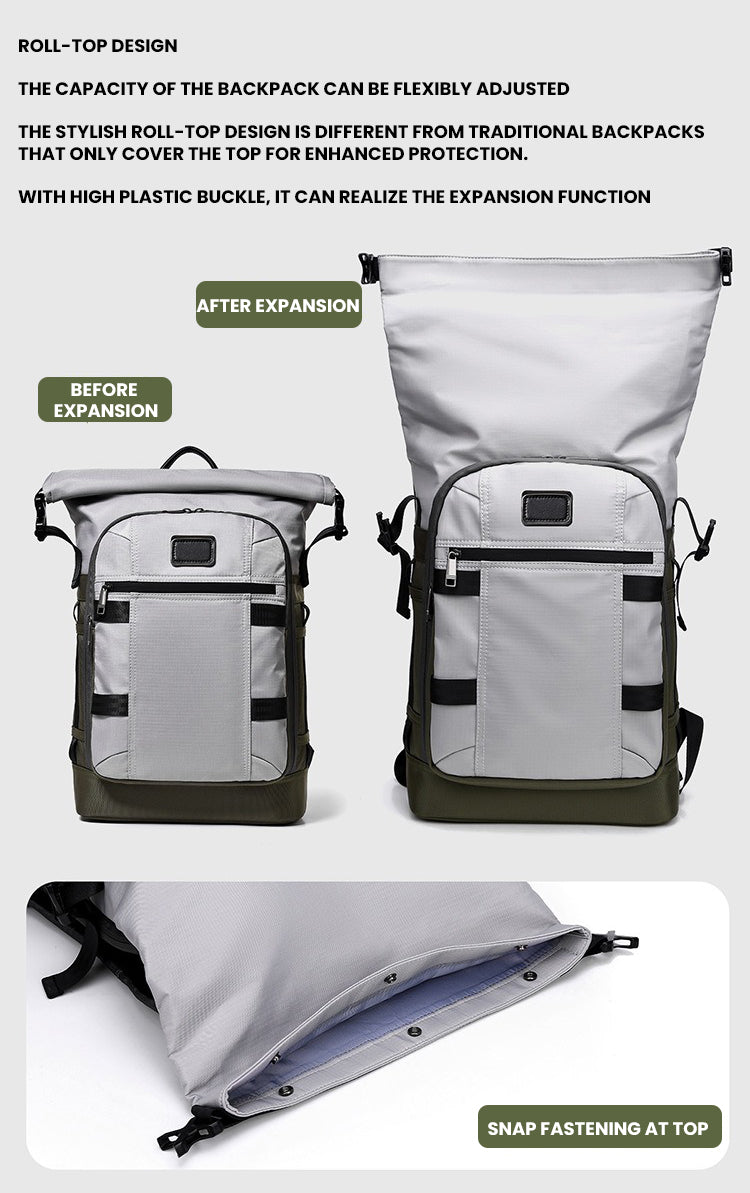 The Altrex™ Exclusive Backpack by Camel Mountain – 55L, Fits Up To 16" Laptop