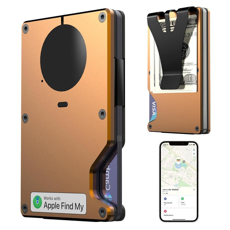The Pyvron™ Advanced Wallet by Camel Mountain – Ultra-Slim RFID Blocking Card Holder
