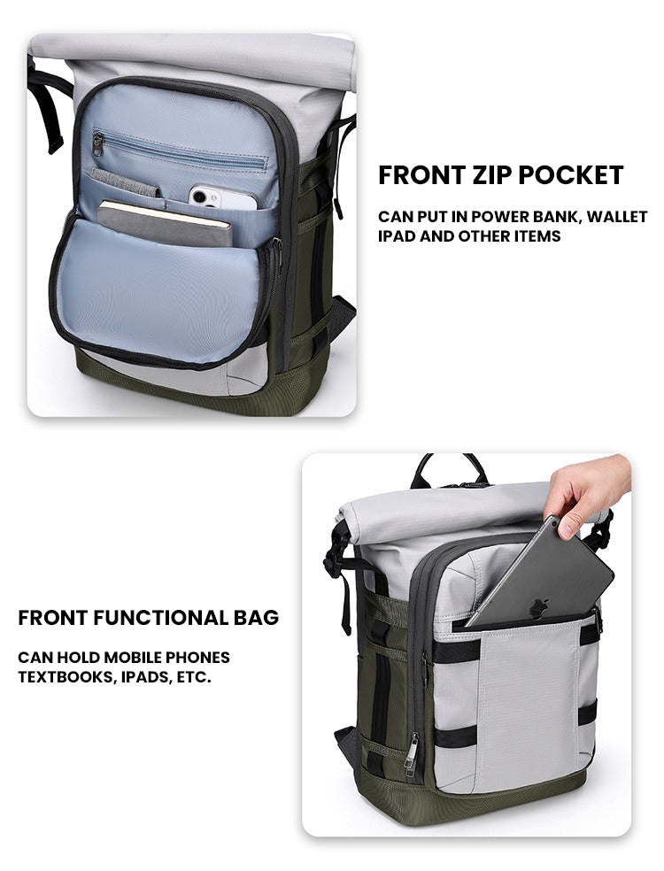 The Altrex™ Exclusive Backpack by Camel Mountain – 55L, Fits Up To 16" Laptop