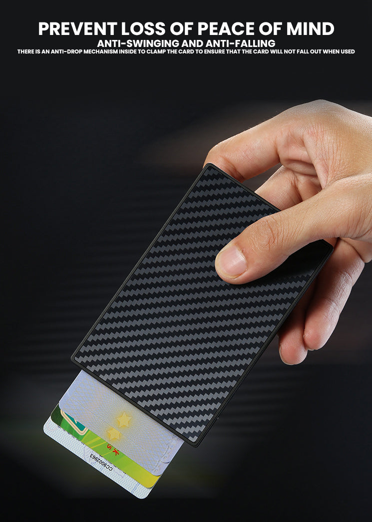 The Qyros™ Platinum Wallet by Camel Mountain – 0.09L, Slim RFID-Blocking Card Holder