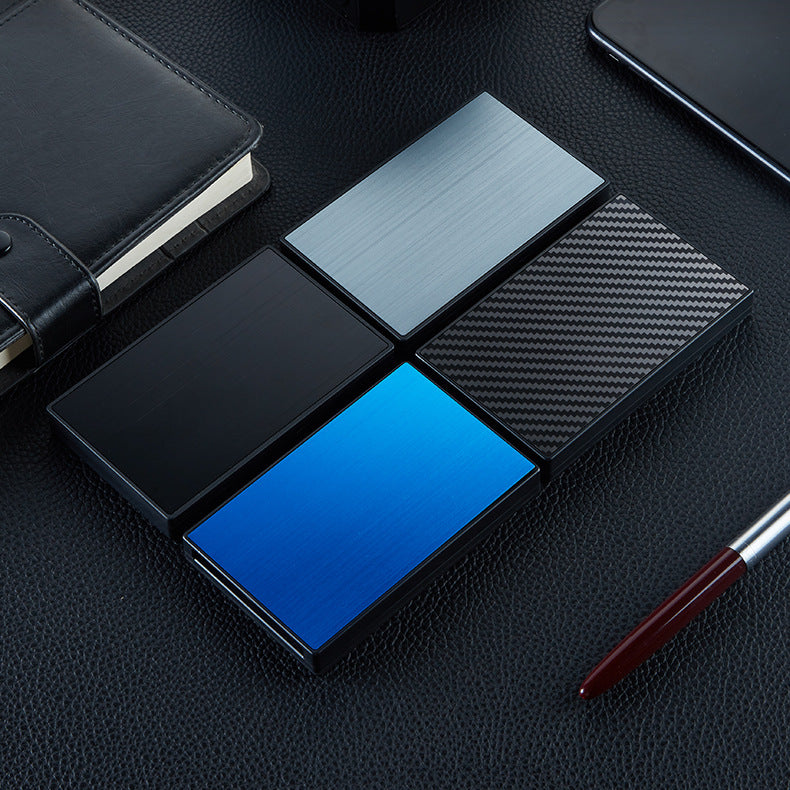 The Qyros™ Platinum Wallet by Camel Mountain – 0.09L, Slim RFID-Blocking Card Holder