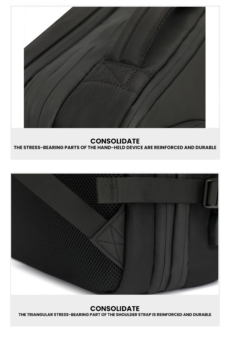The Ytrion™ Advanced Vacuum Backpack by Camel Mountain –  45L, Fits Up To 16" Laptop