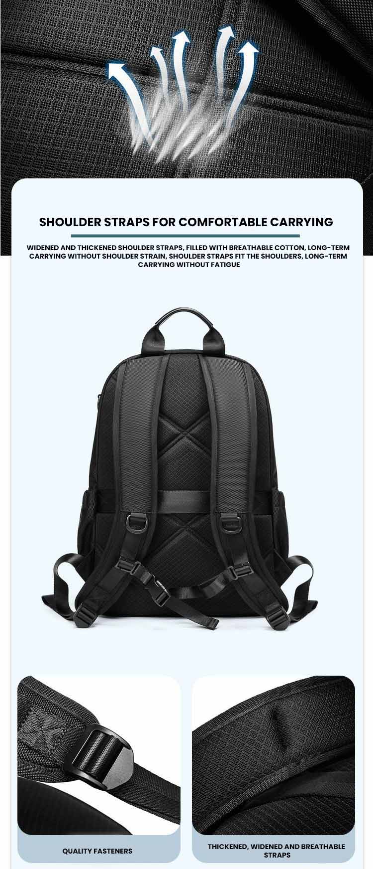 The Zorion™ Edge Backpack by Camel Mountain – 35L, Fits Up to 14" Laptop