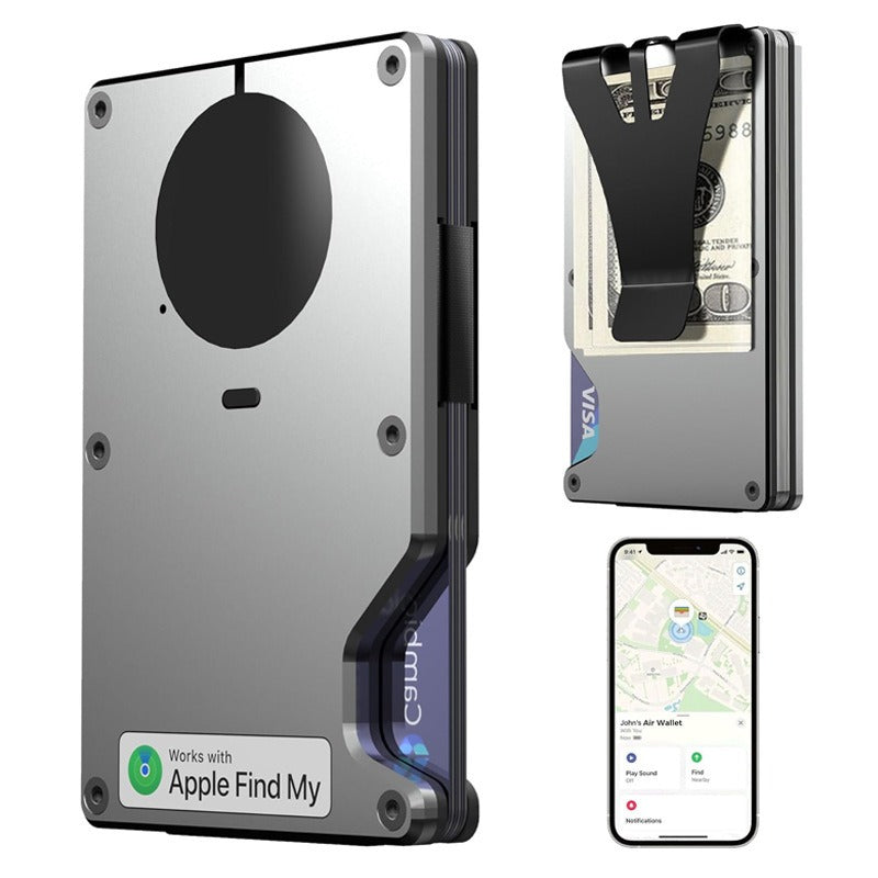The Pyvron™ Advanced Wallet by Camel Mountain – Ultra-Slim RFID Blocking Card Holder