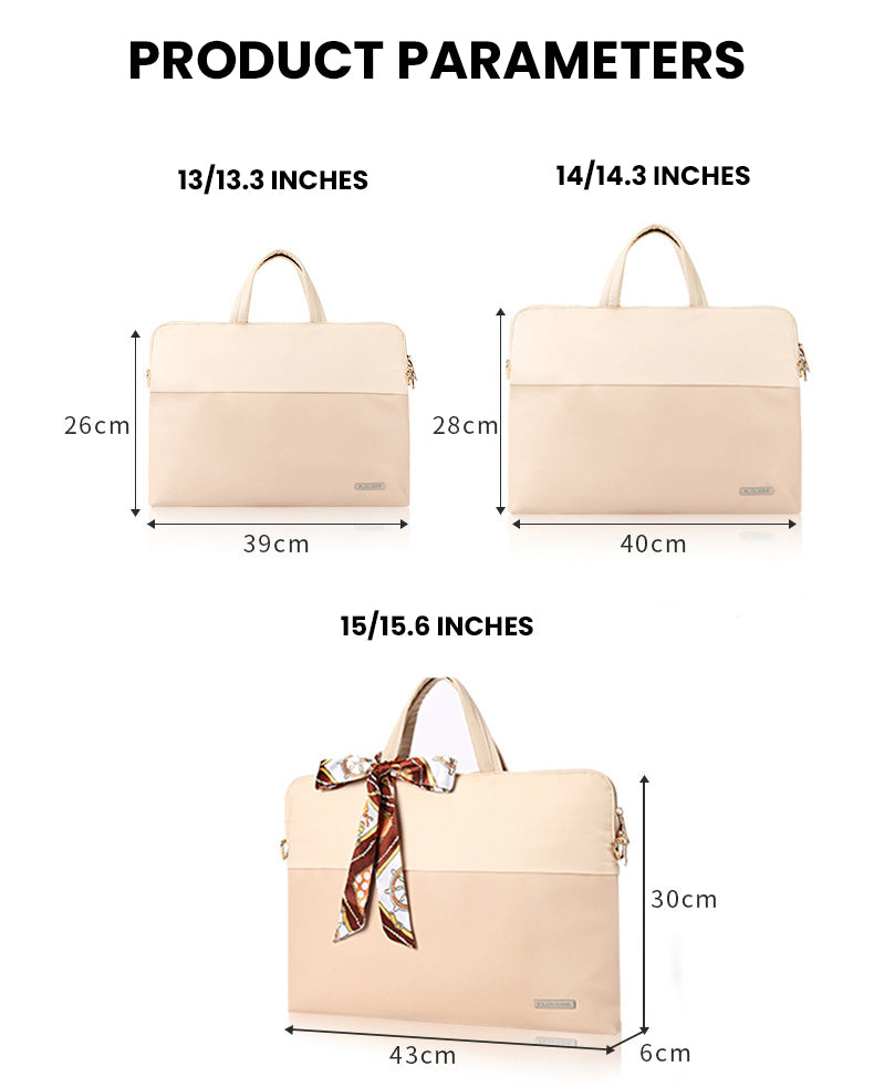 The Naxorian™ Supreme Laptop Sleeve by Camel Mountain – 6L & 7L, Fits 13.3" & 15.6" Laptops