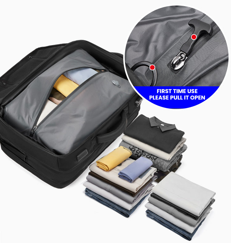 The Aerithon™ Max Backpack by Camel Mountain – 55L, Fits Up To 17" Laptop