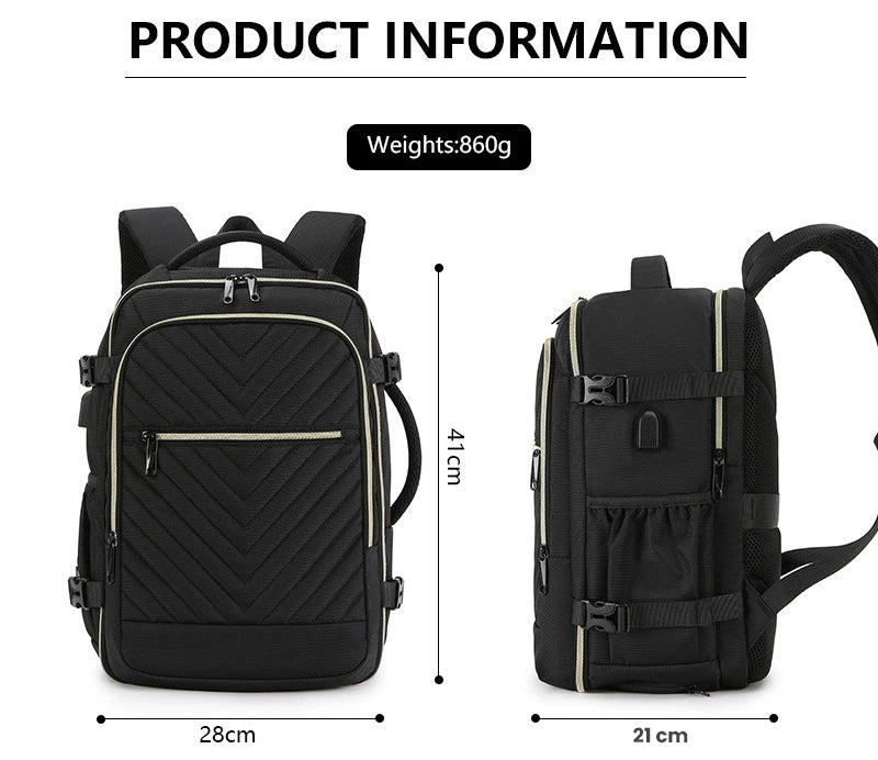 The Vexor™ ProX Backpack by Camel Mountain –  35L, Fits Up To 16" Laptop