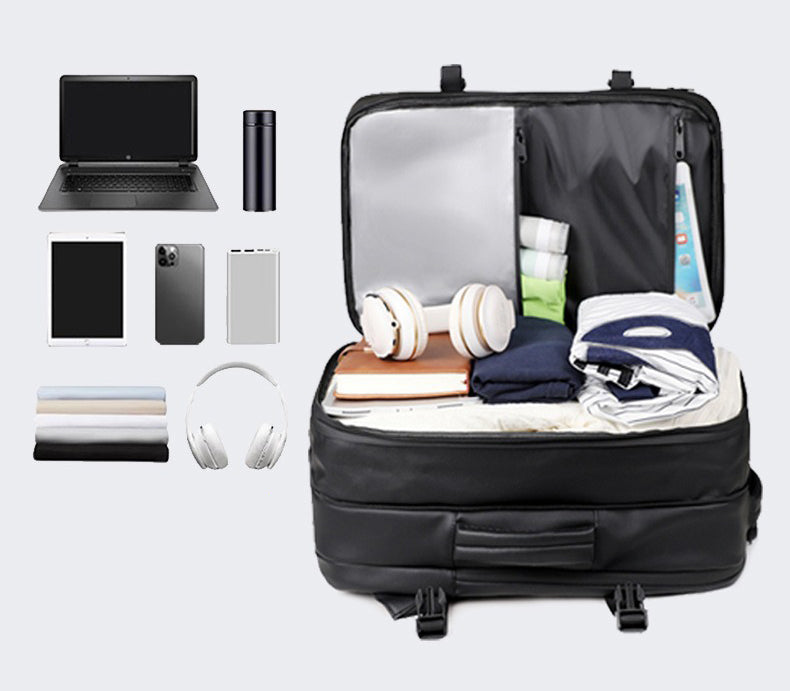 The Valtrex™ ProX Backpack by Camel Mountain –  35L, Fits Up To 16" Laptop