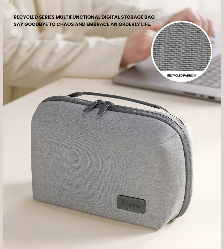 The Nytharion™ Plus Digital Storage Bag by Camel Mountain – 2L, Compact Tech Organizer