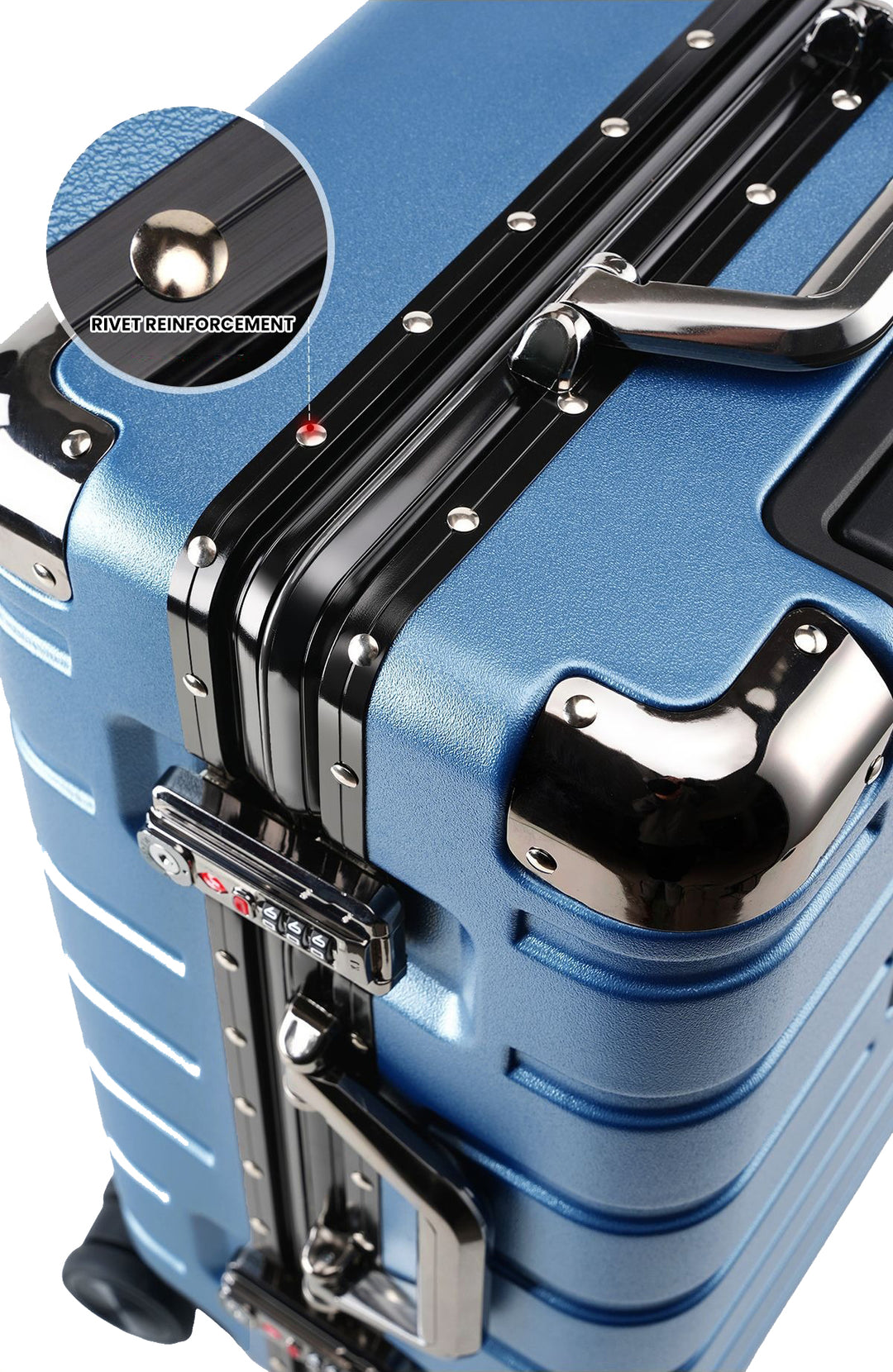 The Draynor™ Luxe Suitcase by Camel Mountain – Available in 20", 22", 24", and 26"