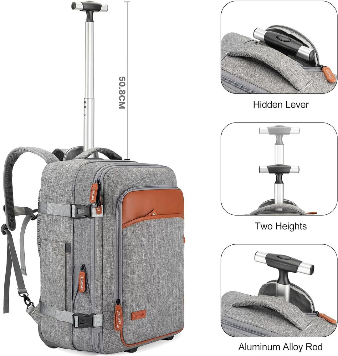 The Solenor™ Advanced Backpack by Camel Mountain – 40L, Fits Up To 17" Laptop