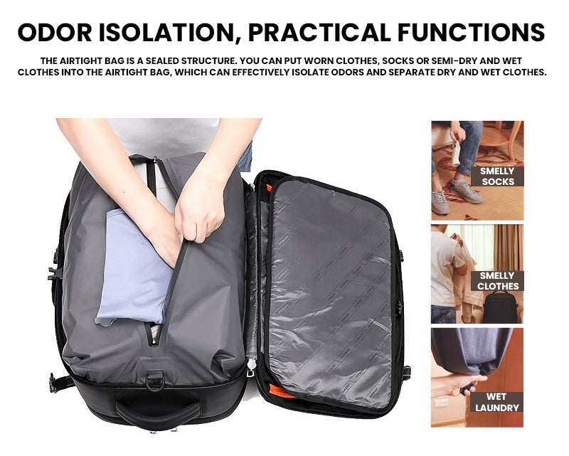 The Warrior™ Elite Backpack by Camel Mountain – 35L, Fits Up to 16" Laptop