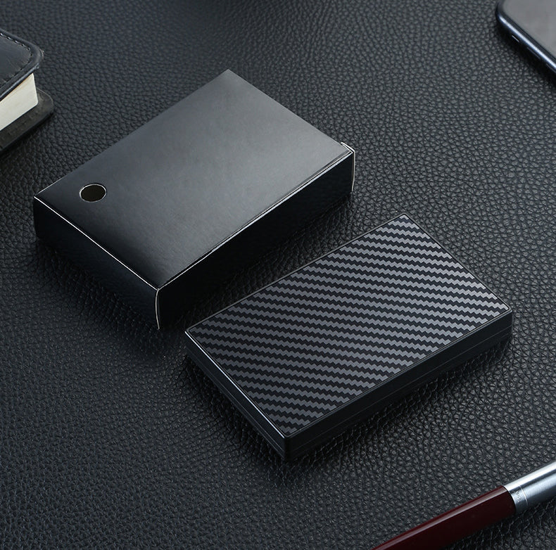 The Qyros™ Platinum Wallet by Camel Mountain – 0.09L, Slim RFID-Blocking Card Holder