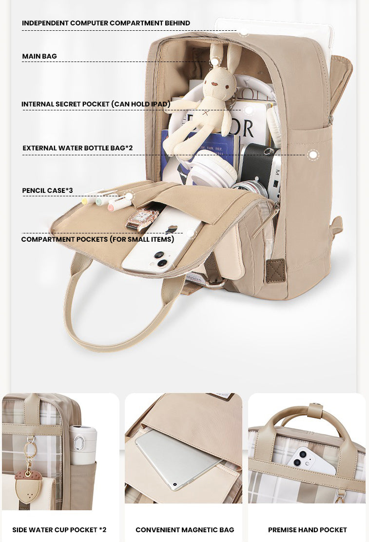 The Rivenor™ Supreme Backpack by Camel Mountain – 15L, Fits Up To 16" Laptop