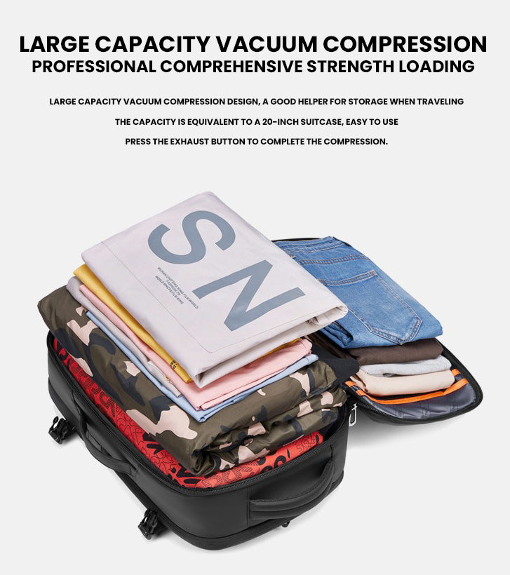 The Warrior™ Elite Backpack by Camel Mountain – 35L, Fits Up to 16" Laptop