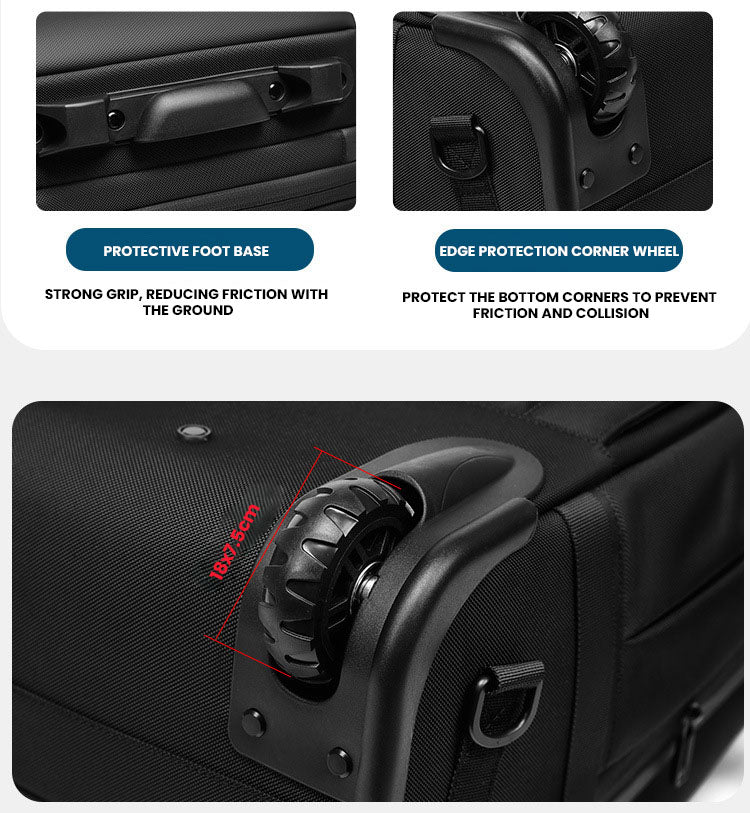 The Nexa™ Turbo Vacuum Backpack by Camel Mountain – 55L, Fits Up To 17" Laptop