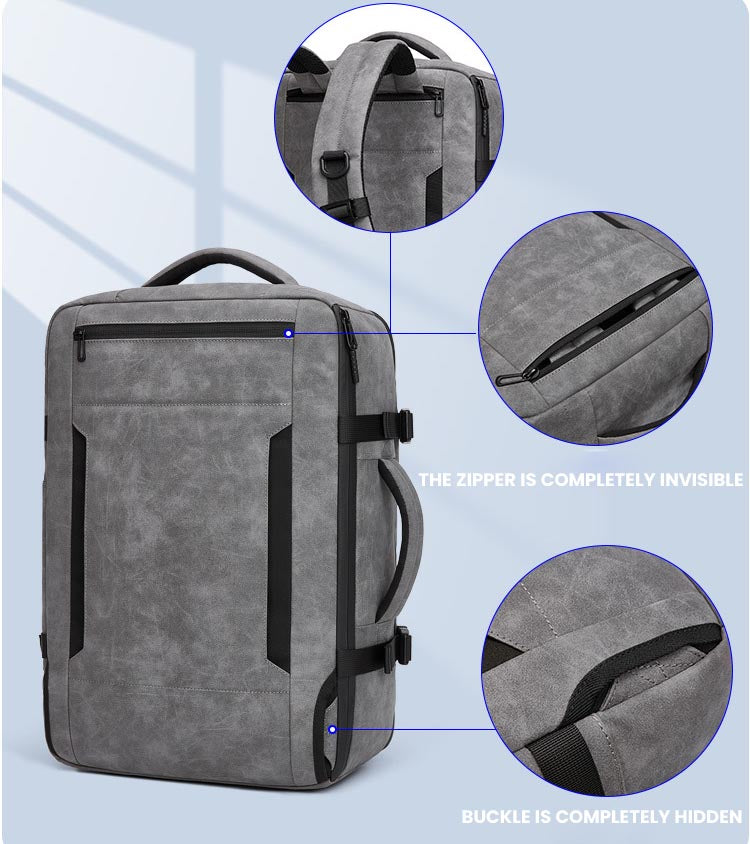 The Auronis™ Plus Backpack by Camel Mountain – 35L, Fits Up to 17" Laptop