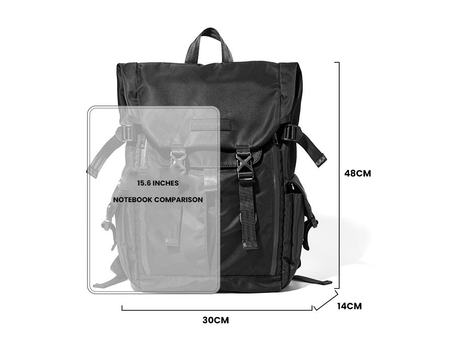 The Cyris™ Prestige Backpack by Camel Mountain – 35L, Fits 15.6" Laptop