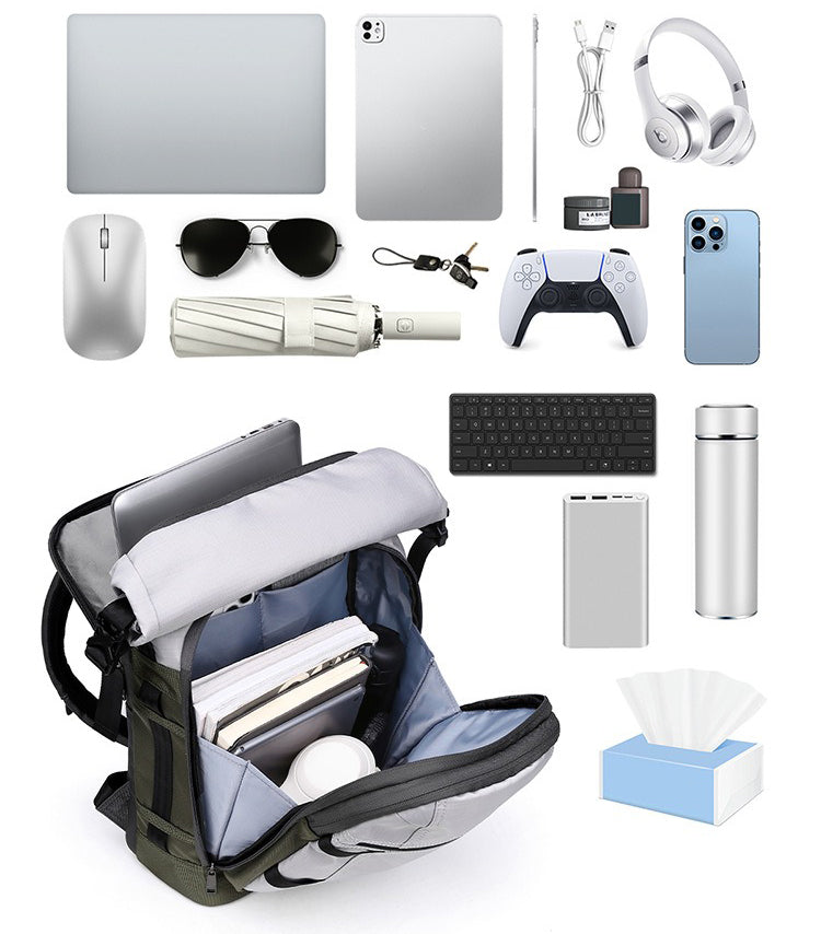 The Altrex™ Exclusive Backpack by Camel Mountain – 55L, Fits Up To 16" Laptop