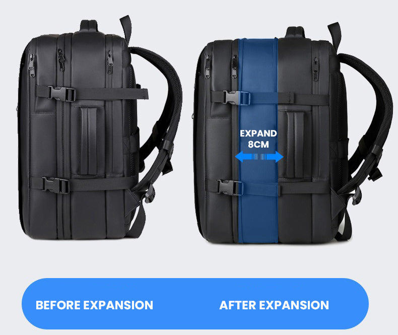 The Valtrex™ ProX Backpack by Camel Mountain –  35L, Fits Up To 16" Laptop