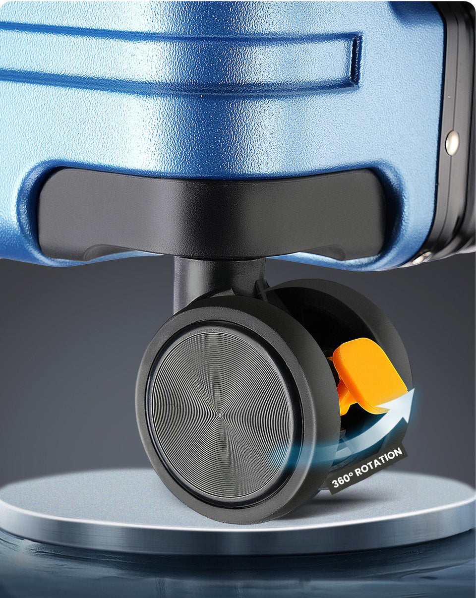 The Draynor™ Luxe Suitcase by Camel Mountain – Available in 20", 22", 24", and 26"