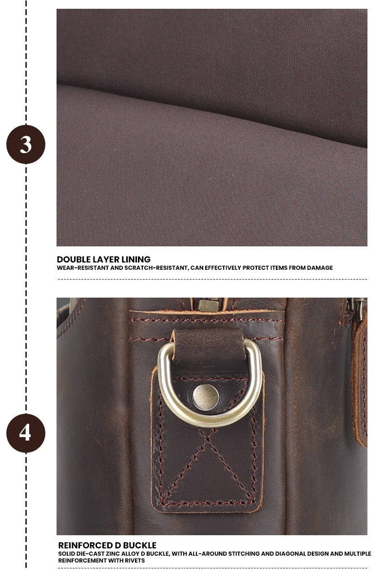 The Xenthos™ Supreme Laptop Bag by Camel Mountain – 18L, Fits 16" Laptop
