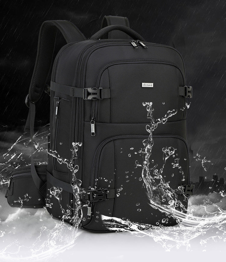 The Gravion™ Large Capacity Travel Business Backpack by Camel Mountain – 35L, Fits 17" Laptop
