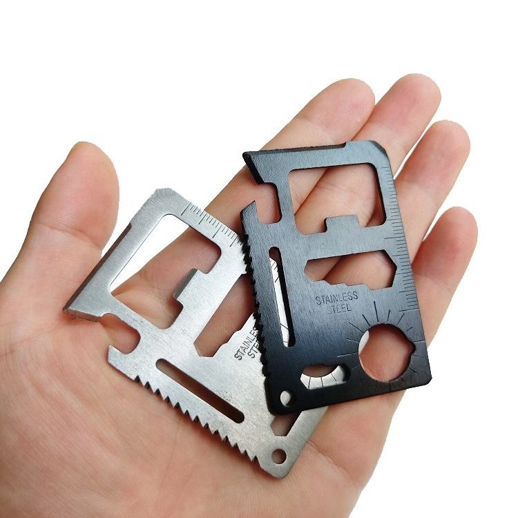 The Xenova™ Ultra Card Knife by Camel Mountain – 11-in-1 Stainless Steel Pocket Tool