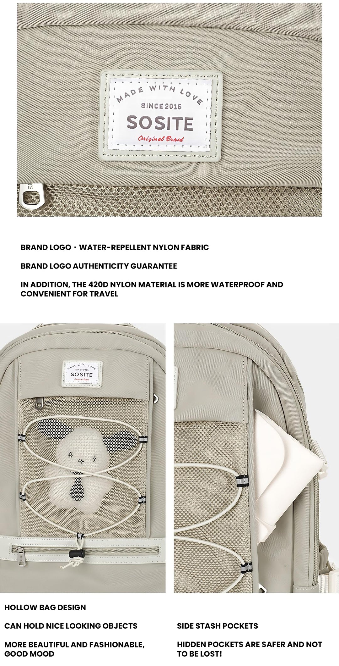 The Trivex™ Xtreme Backpack by Camel Mountain – 23L, Fits Up To 16" Laptop