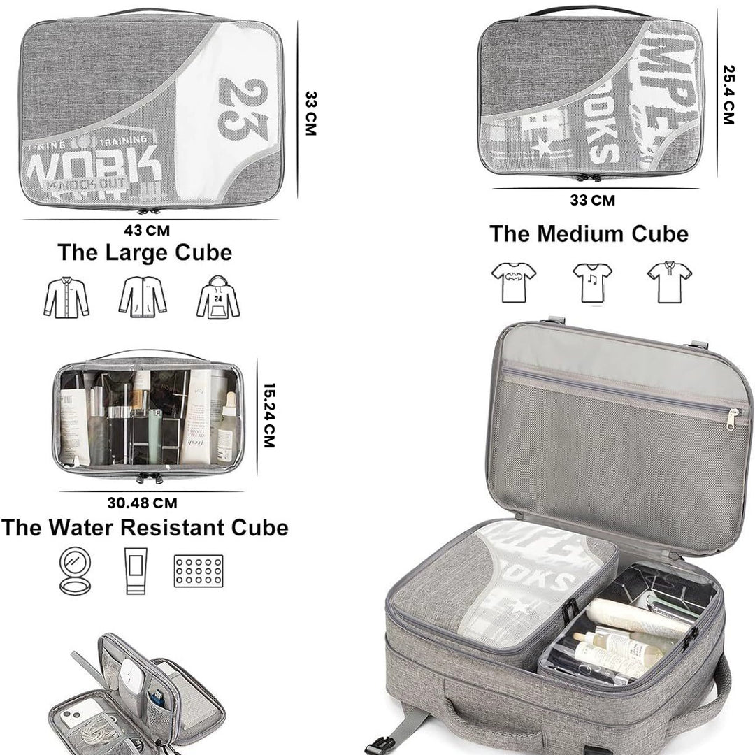 The Crylonis™ Max Backpack by Camel Mountain –  45L, Fits Up To 16" Laptop