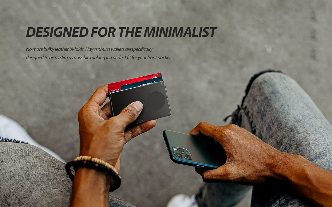 The Pyvron™ Advanced Wallet by Camel Mountain – Ultra-Slim RFID Blocking Card Holder