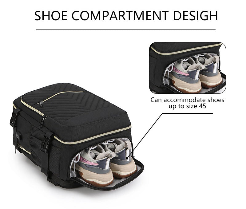 The Vexor™ ProX Backpack by Camel Mountain –  35L, Fits Up To 16" Laptop