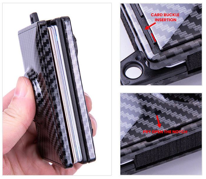 The Thrynos™ NexGen Card Holder by Camel Mountain – 0.15L Capacity, RFID Protection, Airtag-Ready