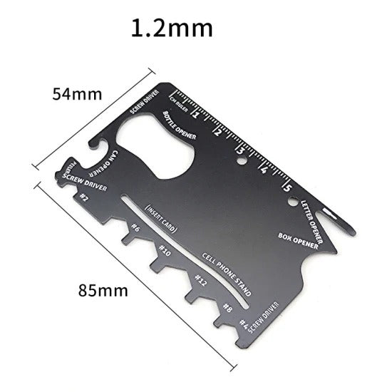 The Velion™ Ultra Card Knife by Camel Mountain