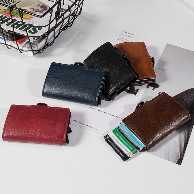 The Centric™ Superior Popup Wallet by Camel Mountain – RFID Blocking Slim Case