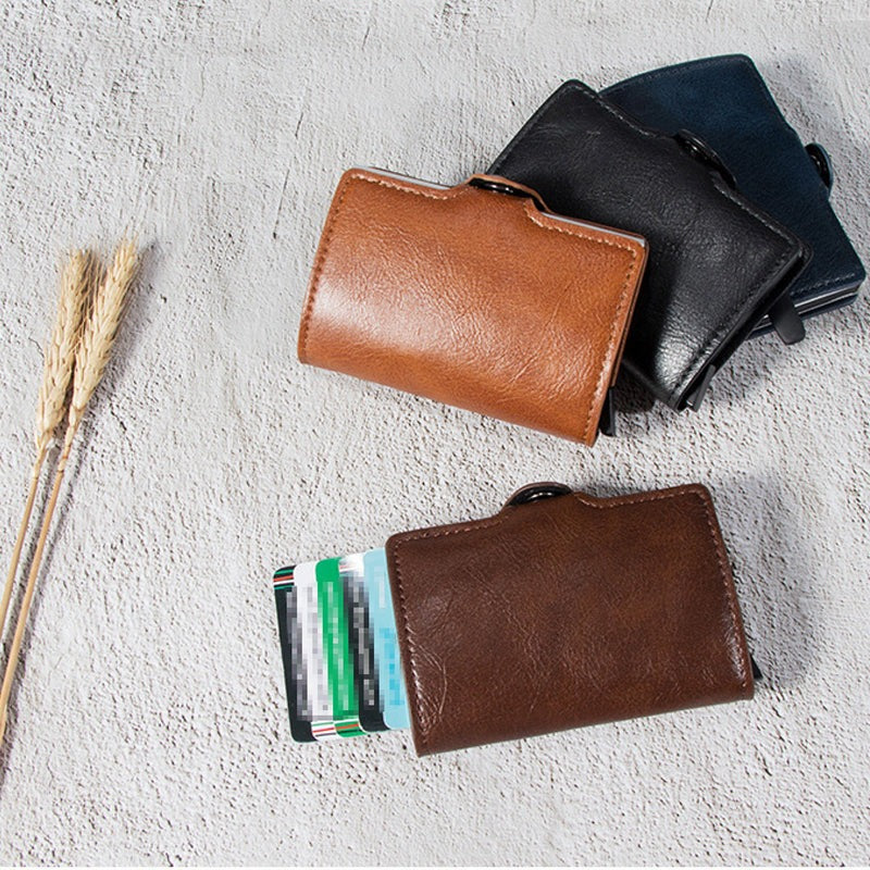 The Centric™ Superior Popup Wallet by Camel Mountain – RFID Blocking Slim Case
