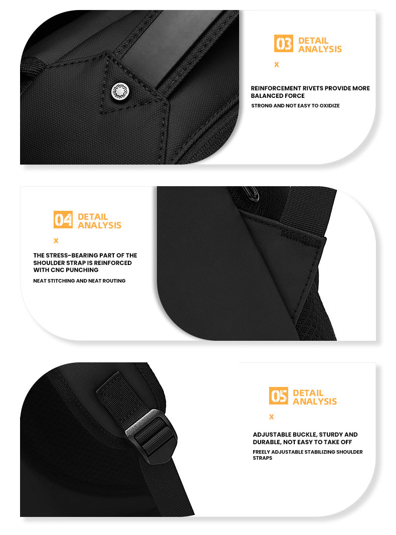The GlideHex™ Platinum Backpack