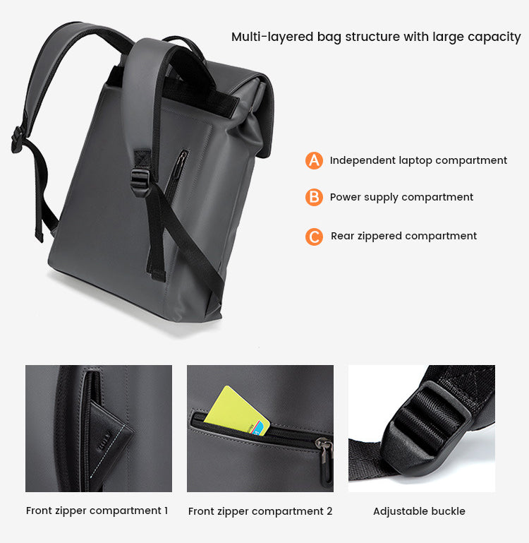 The Maroon™ NexGen Backpack by Camel Mountain – 15L, Fits 15.6" Laptop