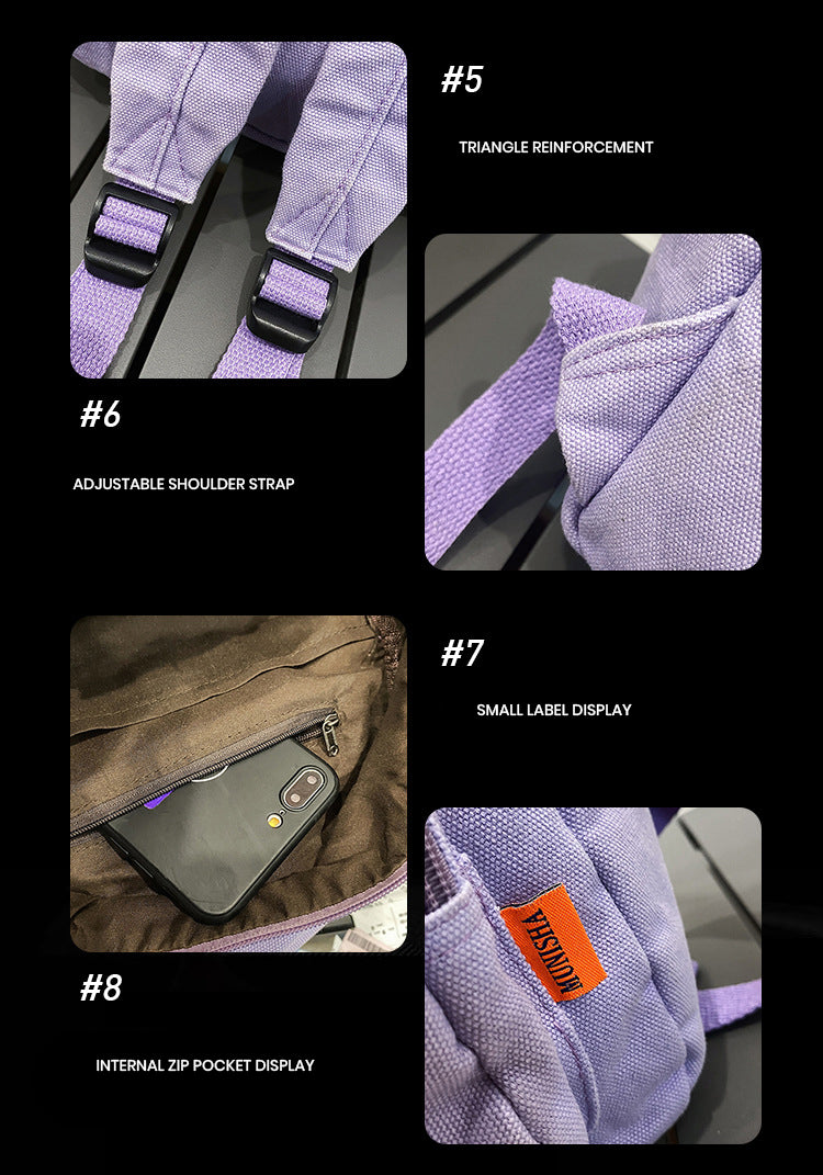 The TechMax™ Luxe Backpack by Camel Mountain – 9L, Fits 9.7" Tablet