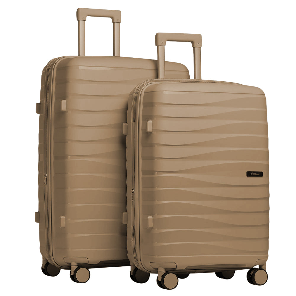 Camel Mountain® ABLE Set Of Two 24 Inch and 28 Inch luggage set