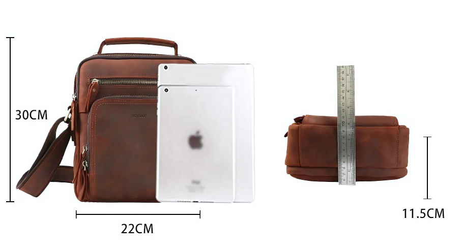 The Cop™ Pro Bag by Camel Mountain – 5L, Fits Up To 9.7" iPad