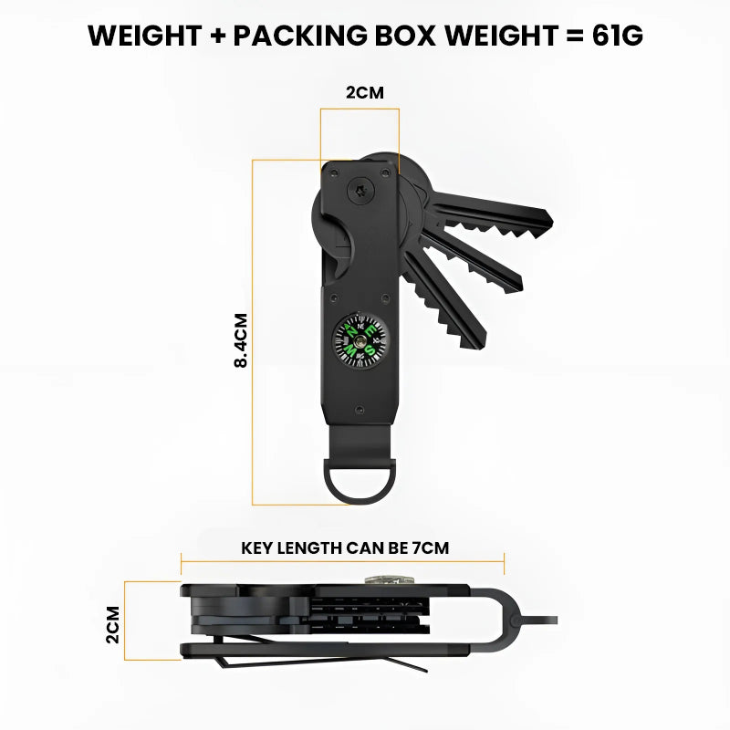The Xylonis™ Prime keychain by Camel Mountain