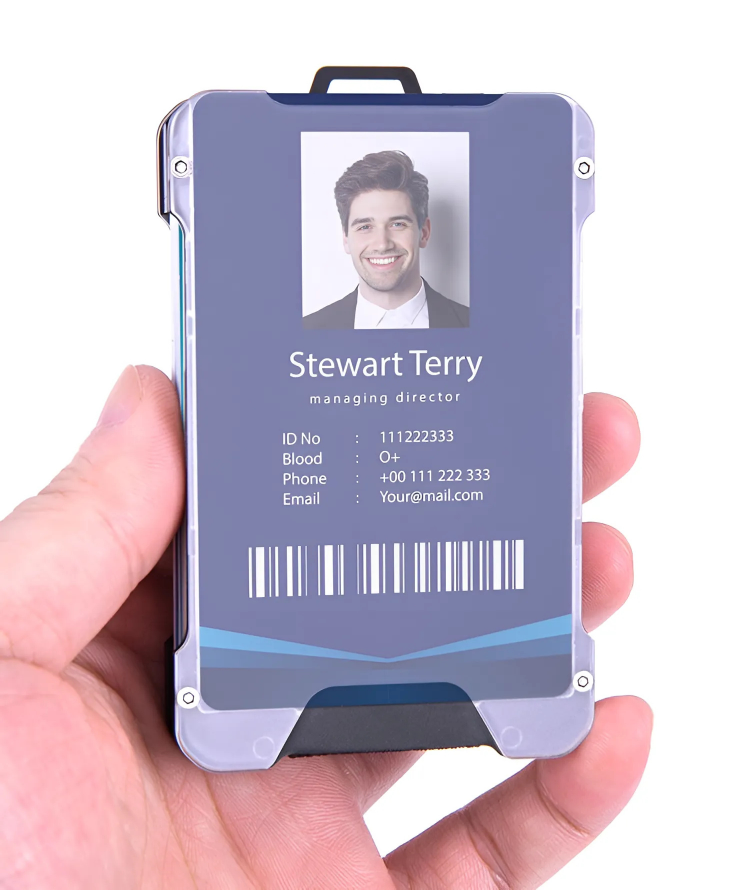 The Stromis™ Elite Wallet by Camel Mountain – RFID Secure Aluminum ID Card Holder